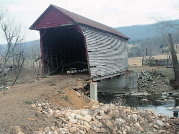 CK Reynolds Covered Bridge.